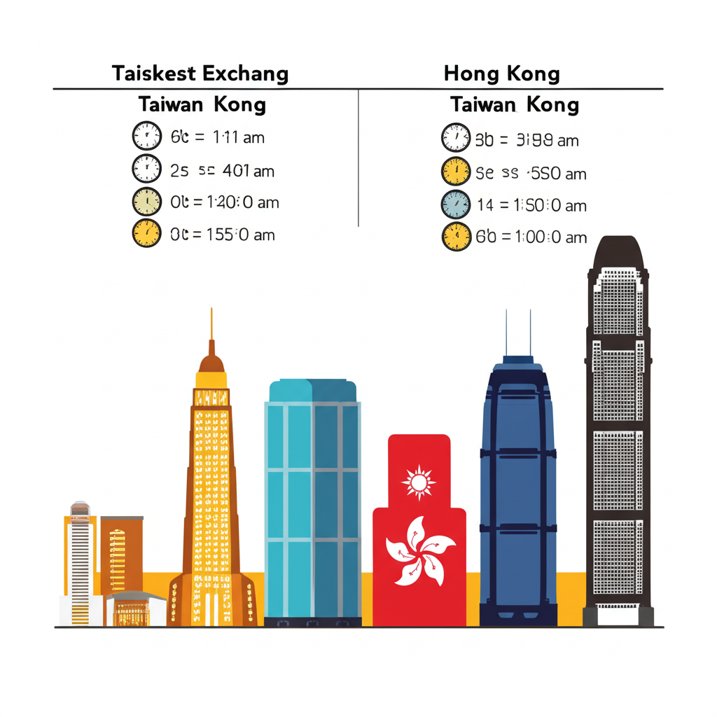 台灣與香港股市集合競價時段對比:開盤、收盤與零股交易時間差異與資訊揭露程度