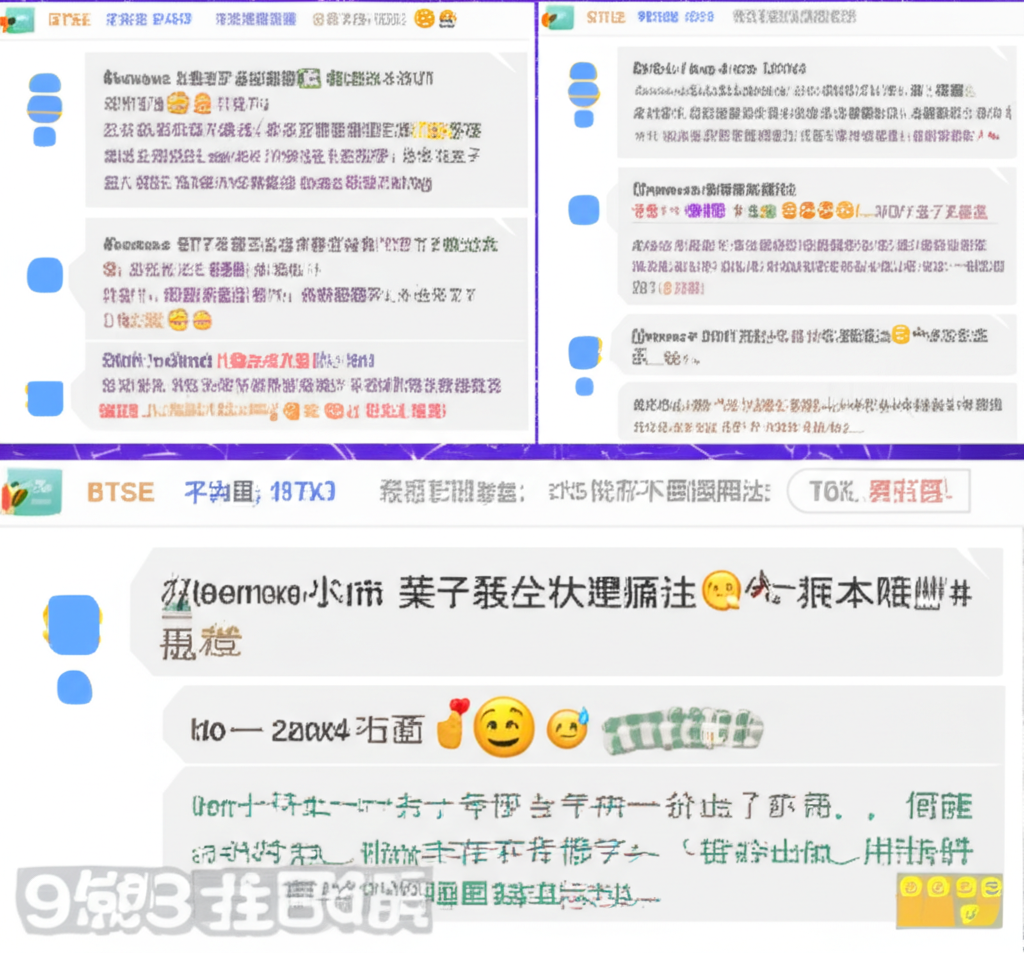 PTT用戶在電腦螢幕前討論BTSE的介面、客服、出入金速度與交易深度