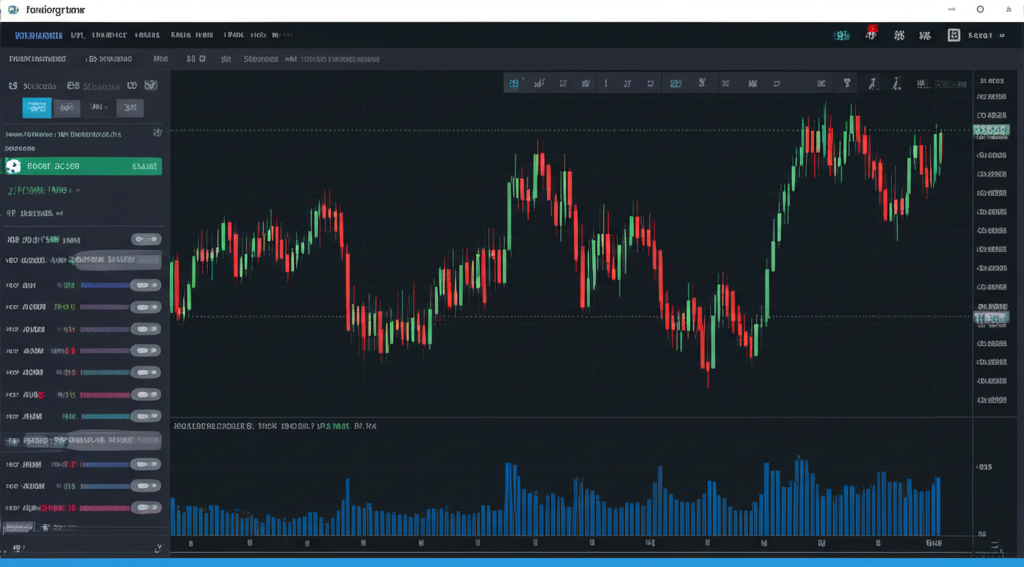 TradingView 外匯交易示意圖