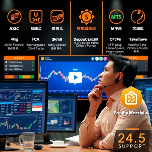 台灣投資者慎重選擇安全外匯平台的場景