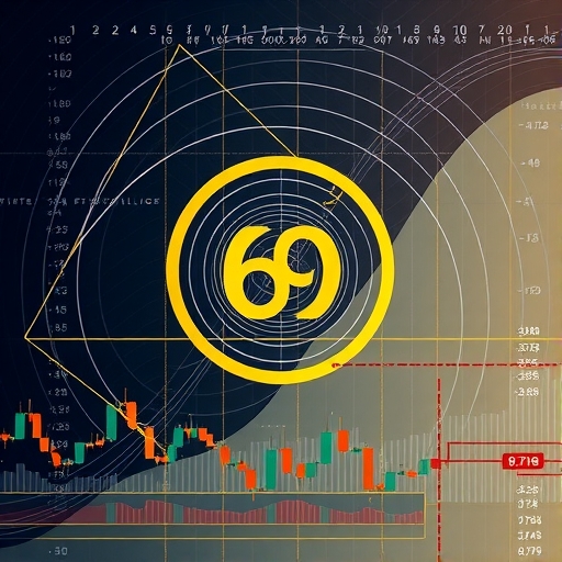 黃金分割線在抽象設計與金融圖表中的融合應用