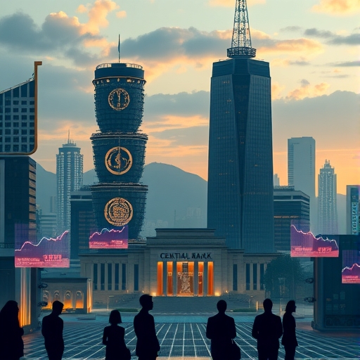 數位化全球金融市場動態視覺圖