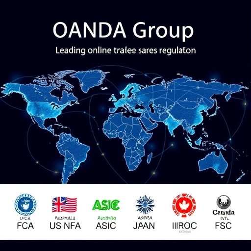 OANDA集團專業形象視覺圖示
