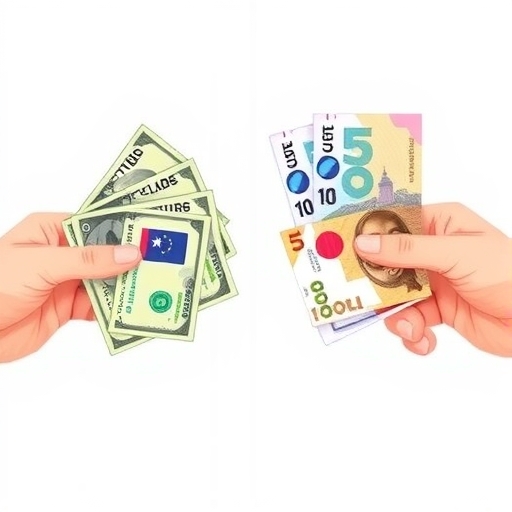 台灣外匯收支或交易申報流程圖解示意