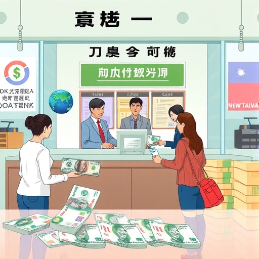 外匯結匯概念圖解示意