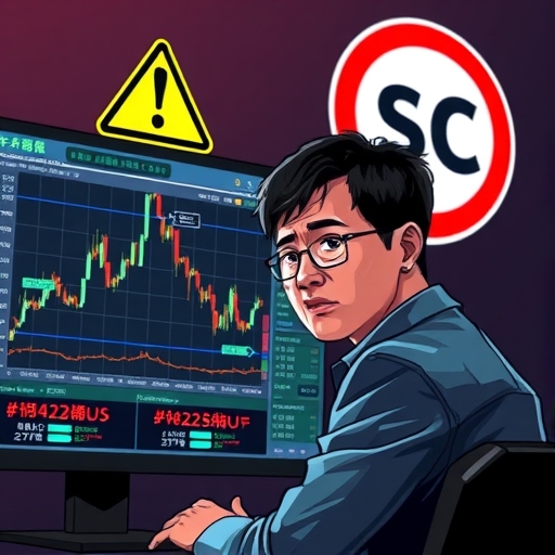 台灣投資人面對金融風險的數位插畫