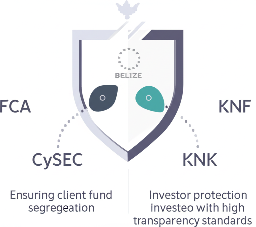 XTB受FCA、CySEC、KNF與IFSC等多國監管機構監管,確保客戶資金安全與高透明度