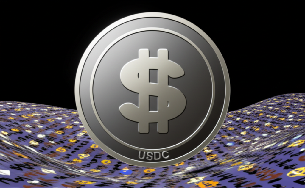 USDC 作為穩定幣在波動的加密市場中提供穩定價值