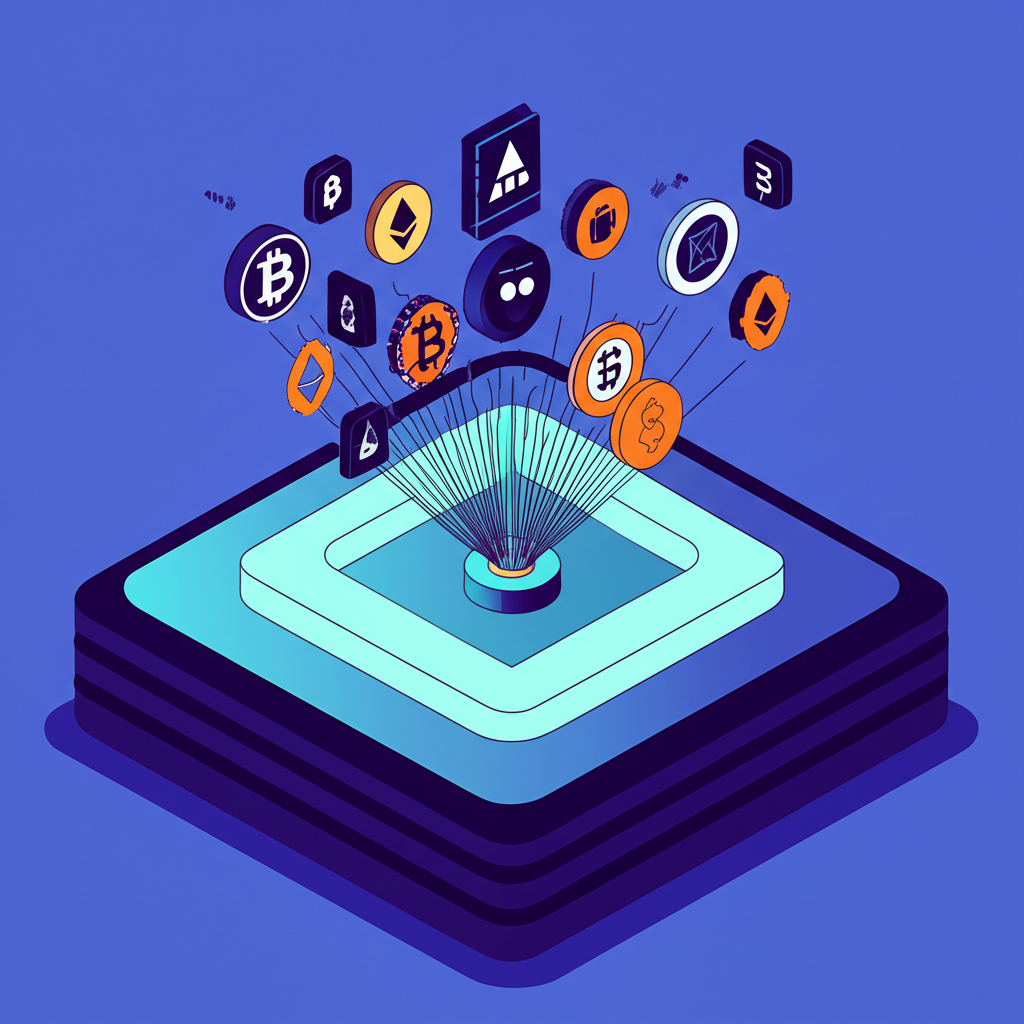 Coinbase's product ecosystem including main platform, advanced trading, and wallet