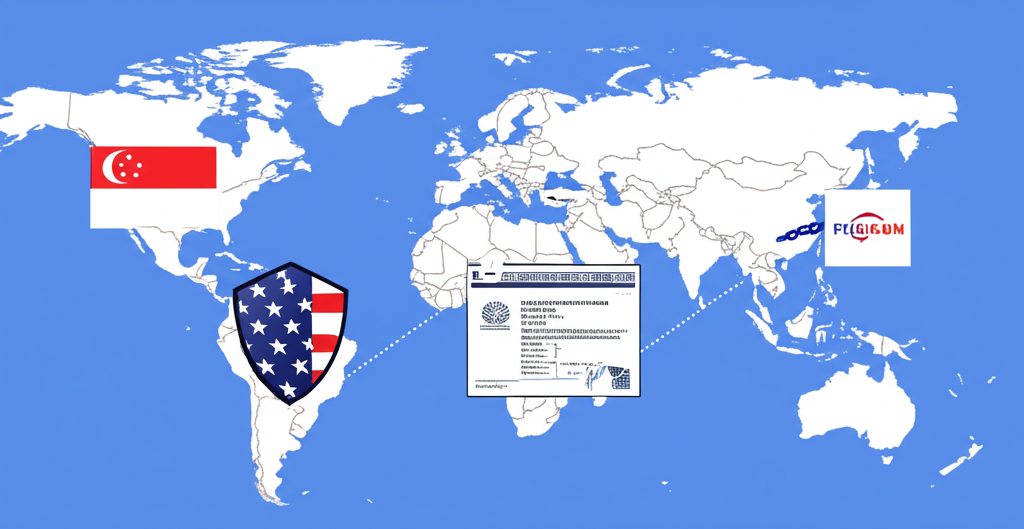 Pionex全球監管合規圖示:新加坡與美國FinCEN MSB牌照