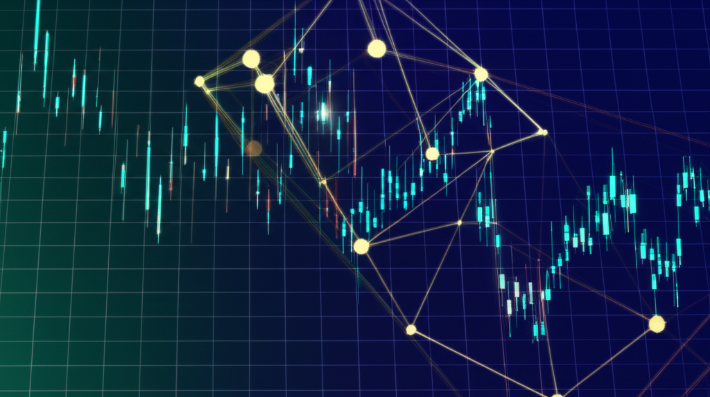 AI分析外匯與加密貨幣走勢圖表,展現科技導向的交易趨勢