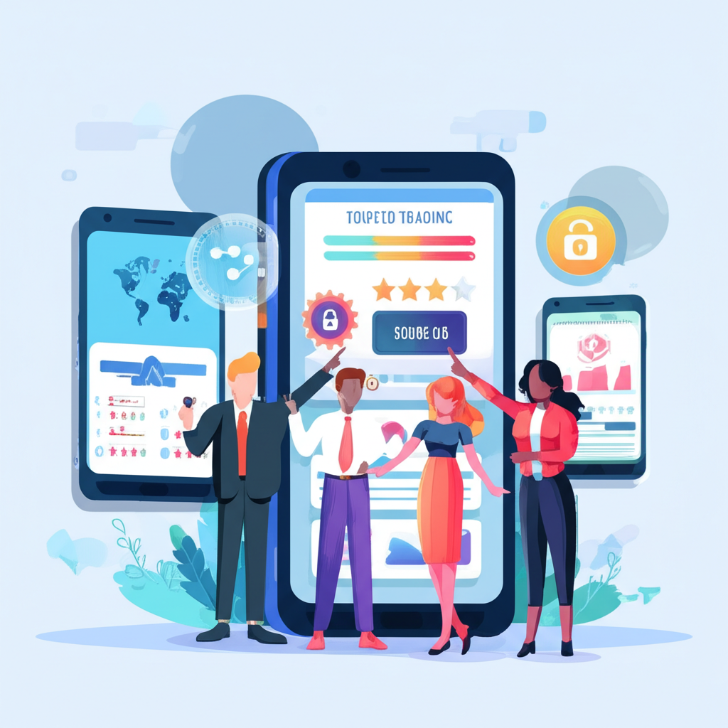 Trusted forex platforms, investor choice, illustration