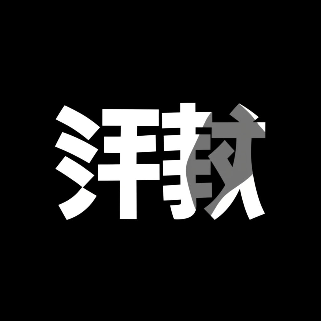兩個漢字'詐'和'欺'合併,伴隨欺騙視覺提示,形成代表惡意和非法獲利的複合詞