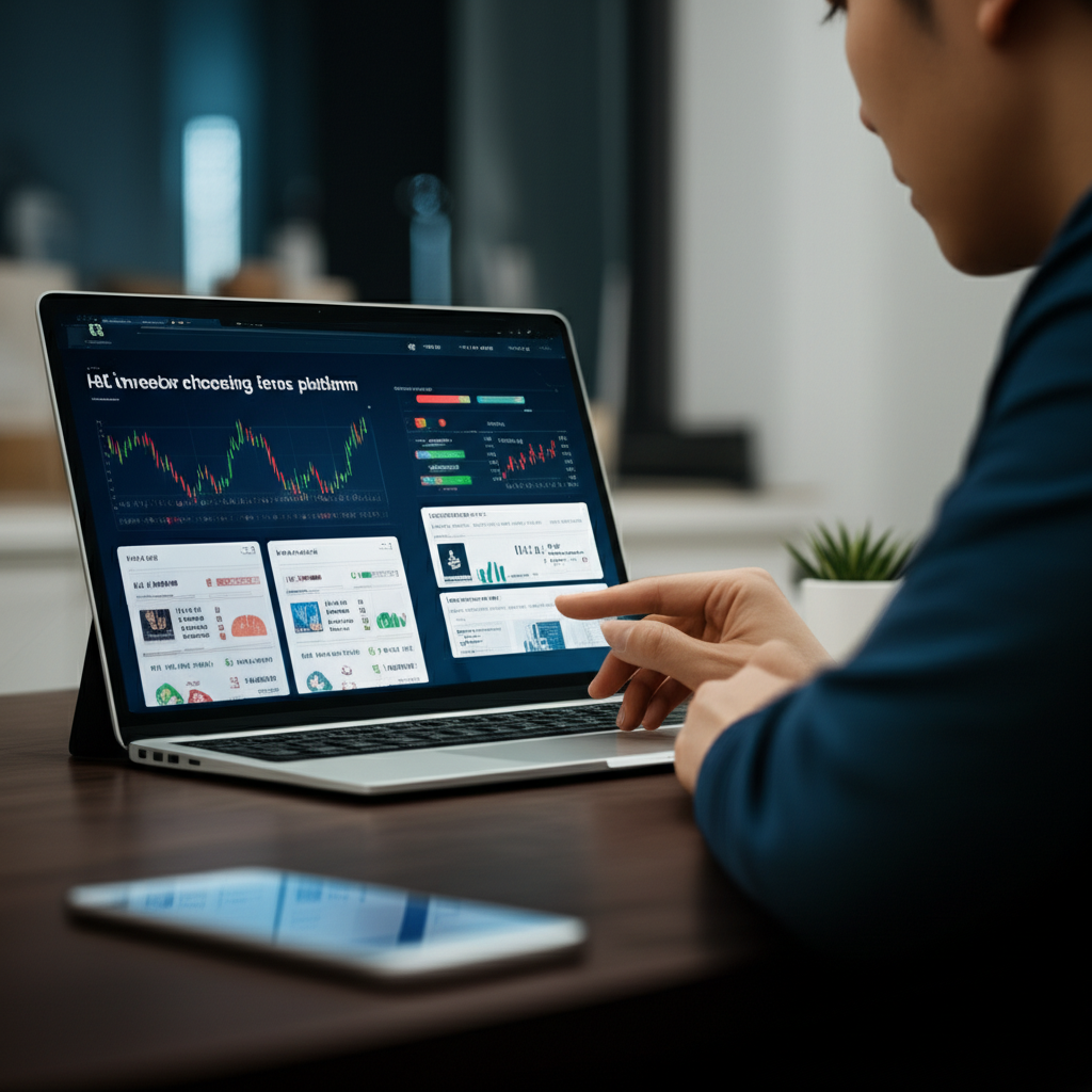 HK investor choosing forex platform
