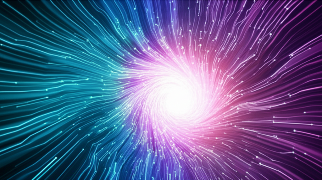 An illustration depicting endless possibilities or vastness like an infinite data plan or boundless potential representing the adjective unlimited describing something without any restrictions or limits