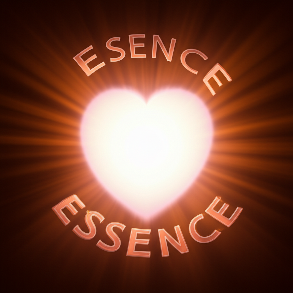 一本字典頁面突出 'essence' 與其中文翻譯 本質 精髓 核心 要素,旁邊有名詞符號標示其文法功能