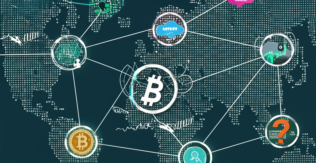 全球比特幣挖礦網絡,突出 Bitdeer 標誌,雲端挖礦資料中心與股票圖表,暗示用戶關切與投資機會