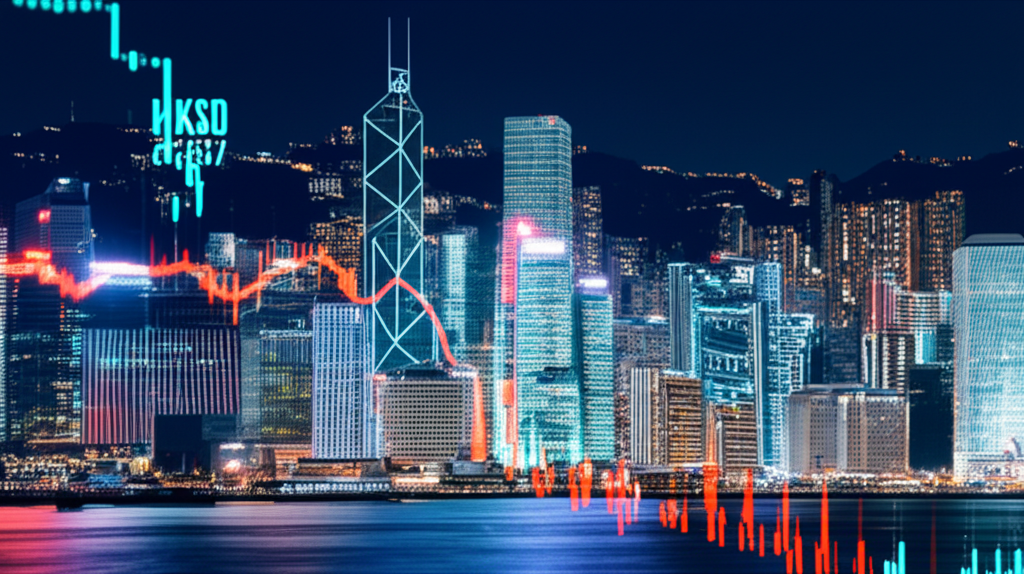 Hong Kong forex trading illustration