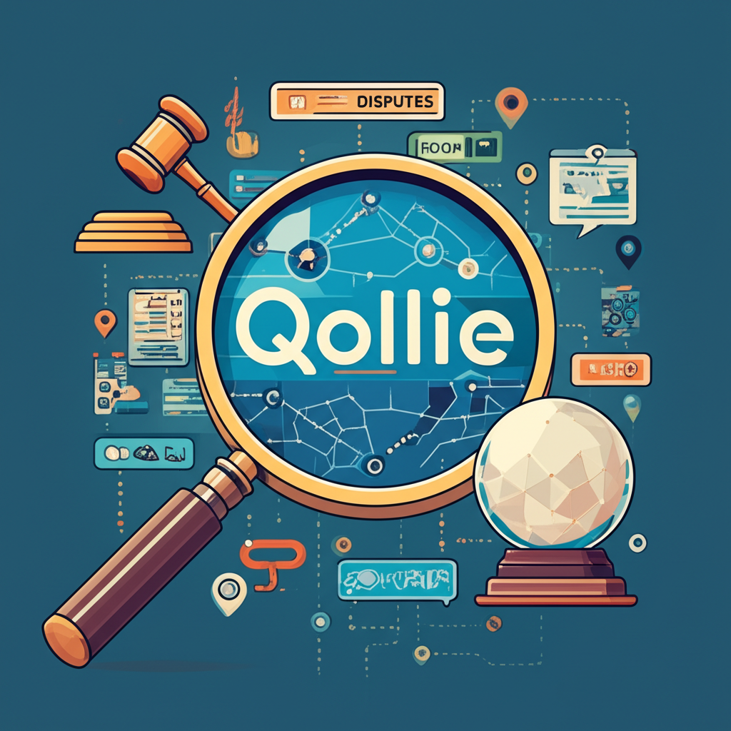 Qollie 平台核心功能與法律爭議剖析,放大鏡下涵蓋薪資、面試與未來發展圖標