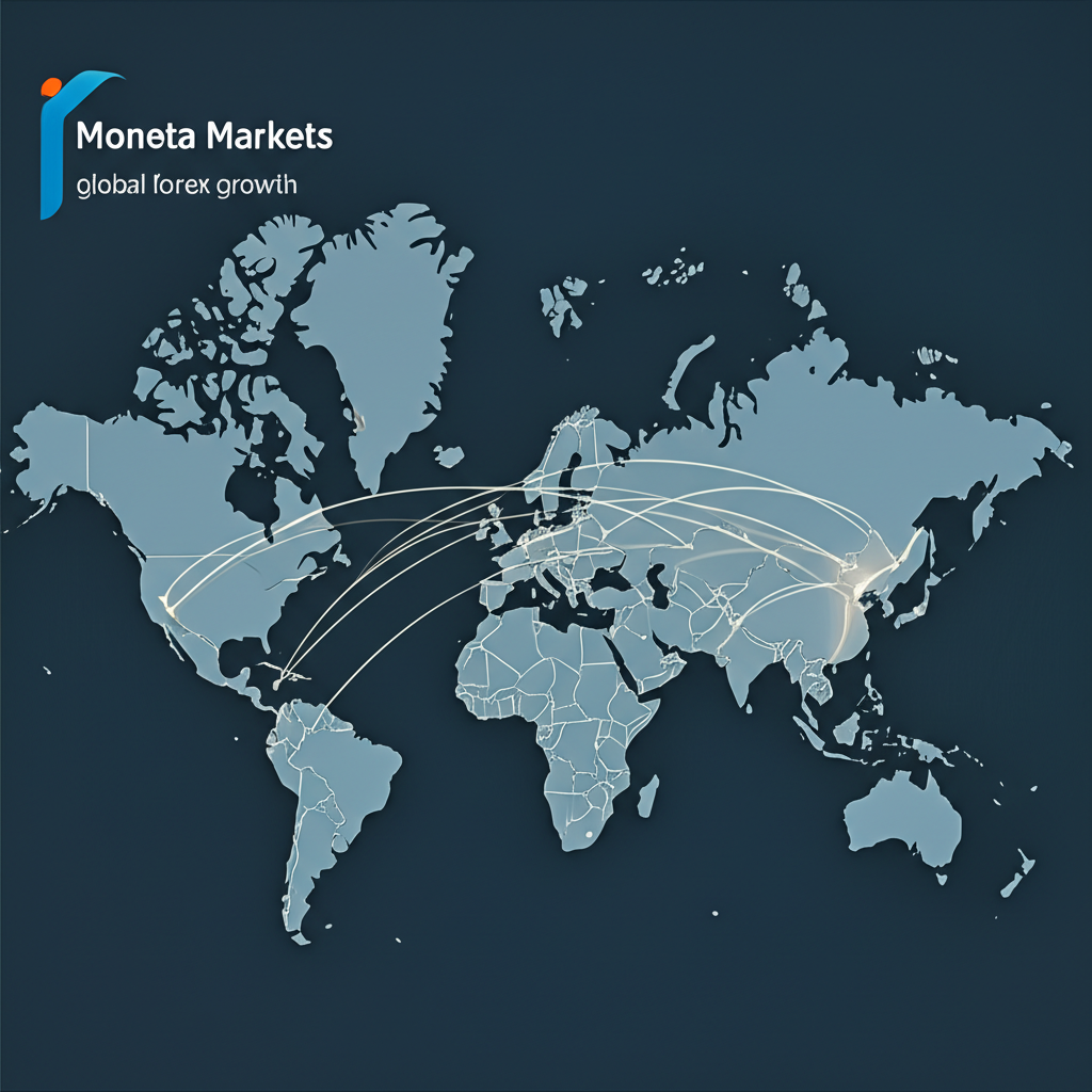 Moneta Markets 全球外匯成長趨勢圖