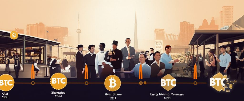 BTCC's journey from BTC China in Shanghai 2011 to global entity historical timeline illustration
