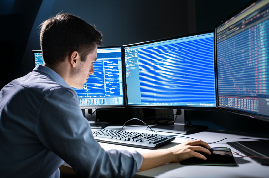 Forex trader, fast server connection.