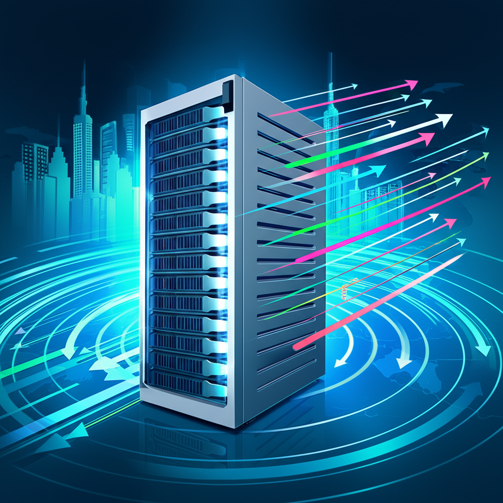 Fast forex trading server illustration