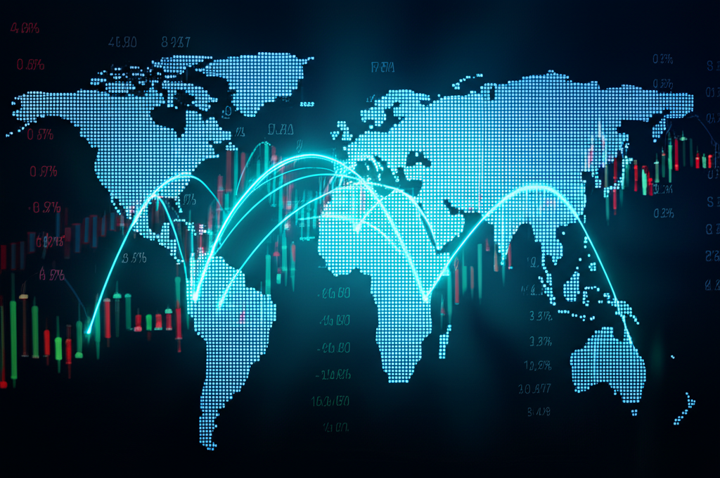Global market analysis, tech trading