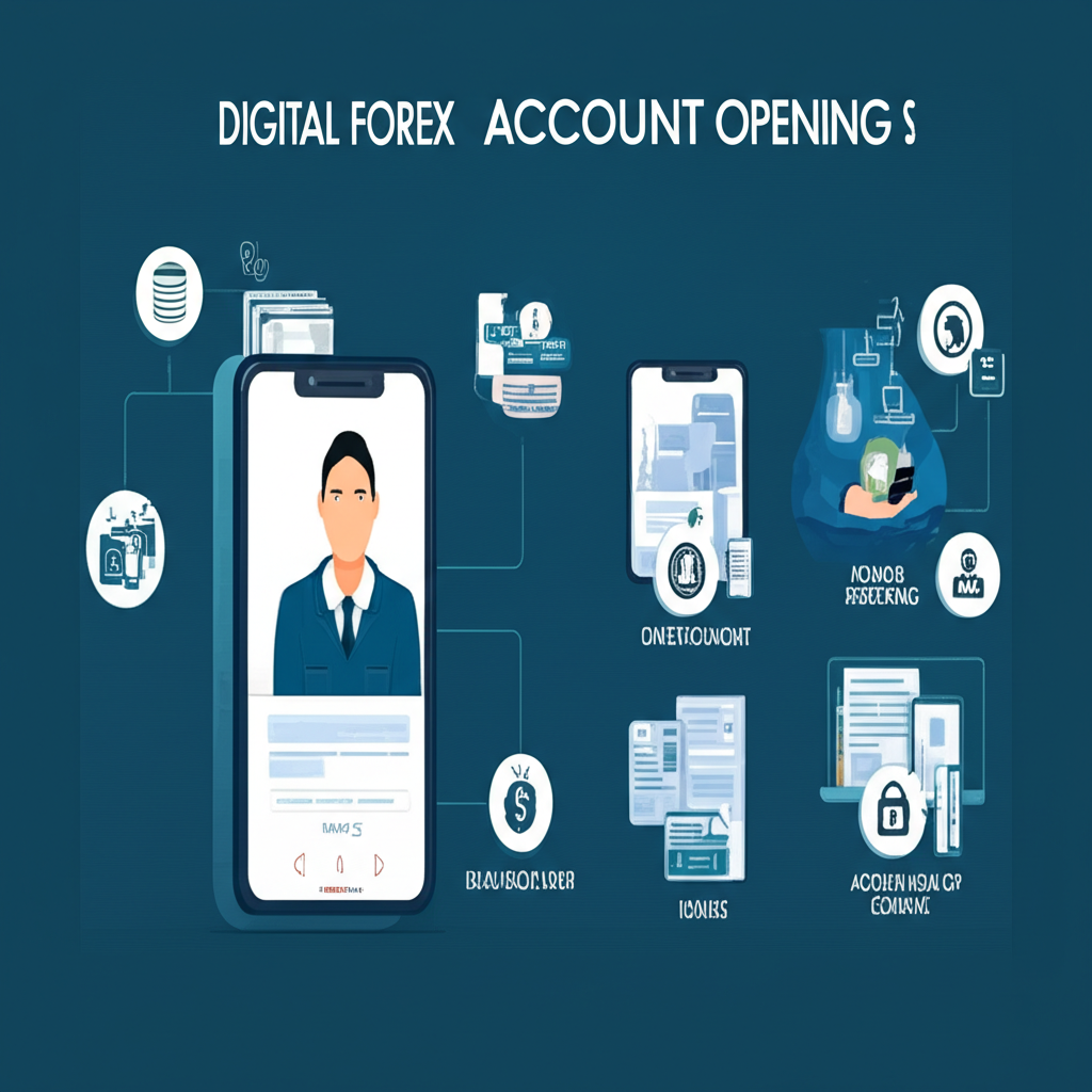 Digital forex account opening process