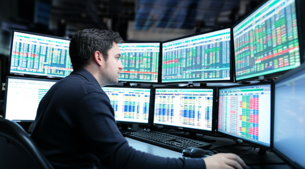 高頻交易者在全球外匯市場的交易場景